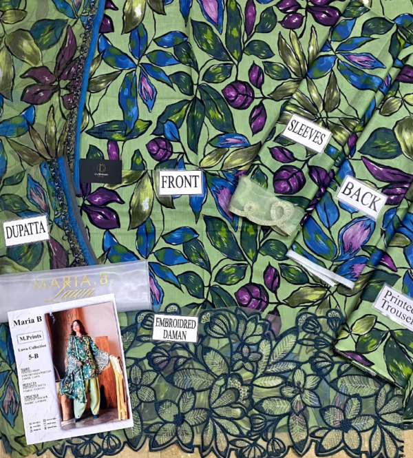 MARIA B M PRINT LAWN COLLECTION 2025 - Image 5