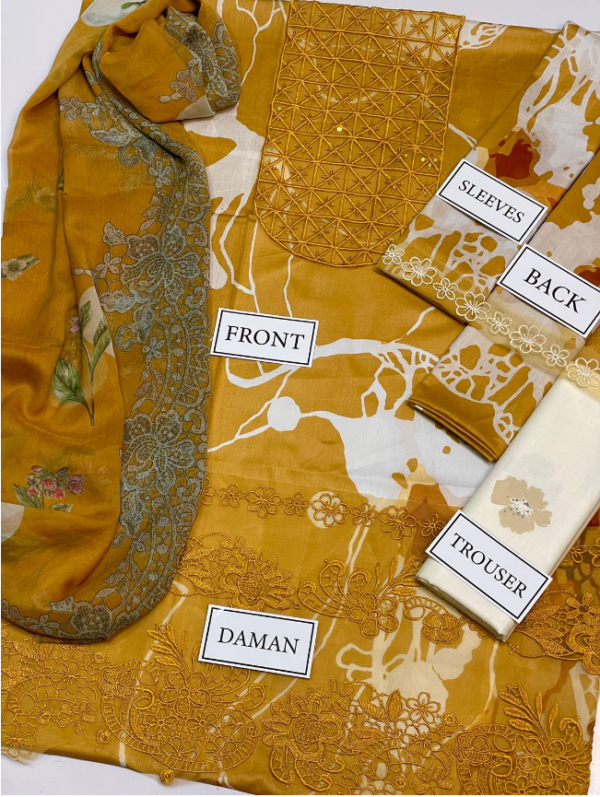 ASIFA NABEEL LAWN COLLECTION 2025 - Image 2