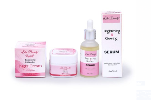 She Beauty Dual Deal Whitening Serum With Night Cream - Image 2